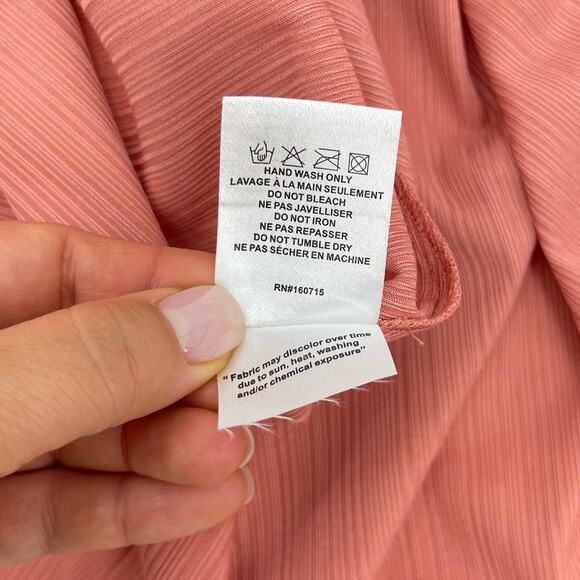 Retrofete Waldorf Dress in Metallic Rose Gold (Apricot) - Picture 9 of 12